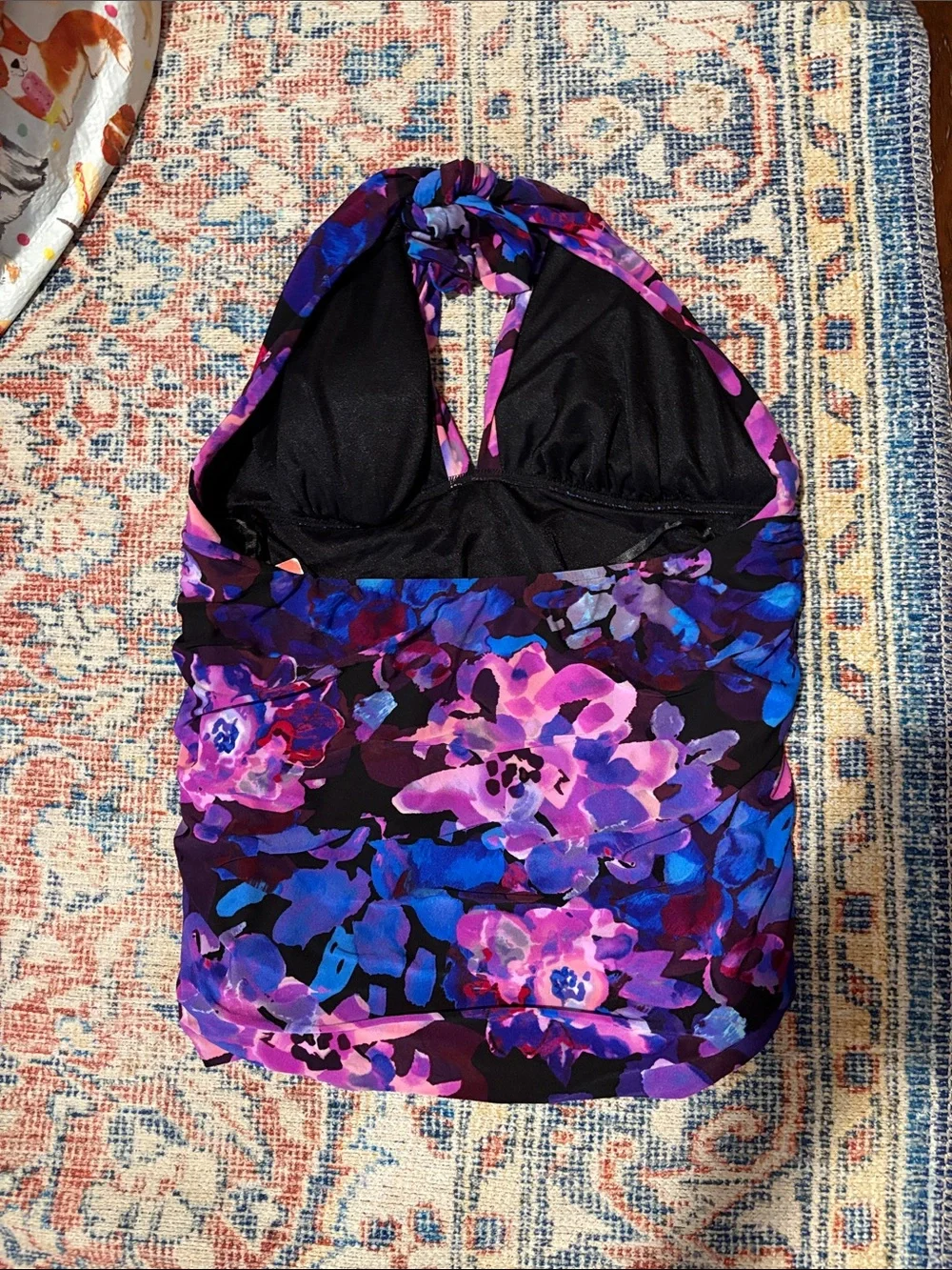 Magicsuit Divine April Halter Tankini Top SZ 16 NWT - Picture 4 of 5